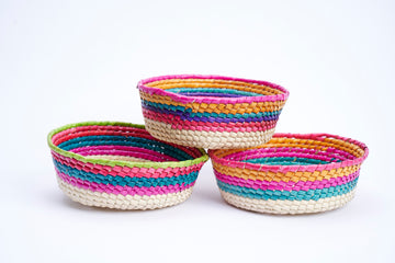 Palm Straw Baskets