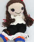 Crochet Doll - Black Dress