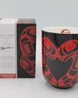 Eagle Heart Fine Porcelain Mug