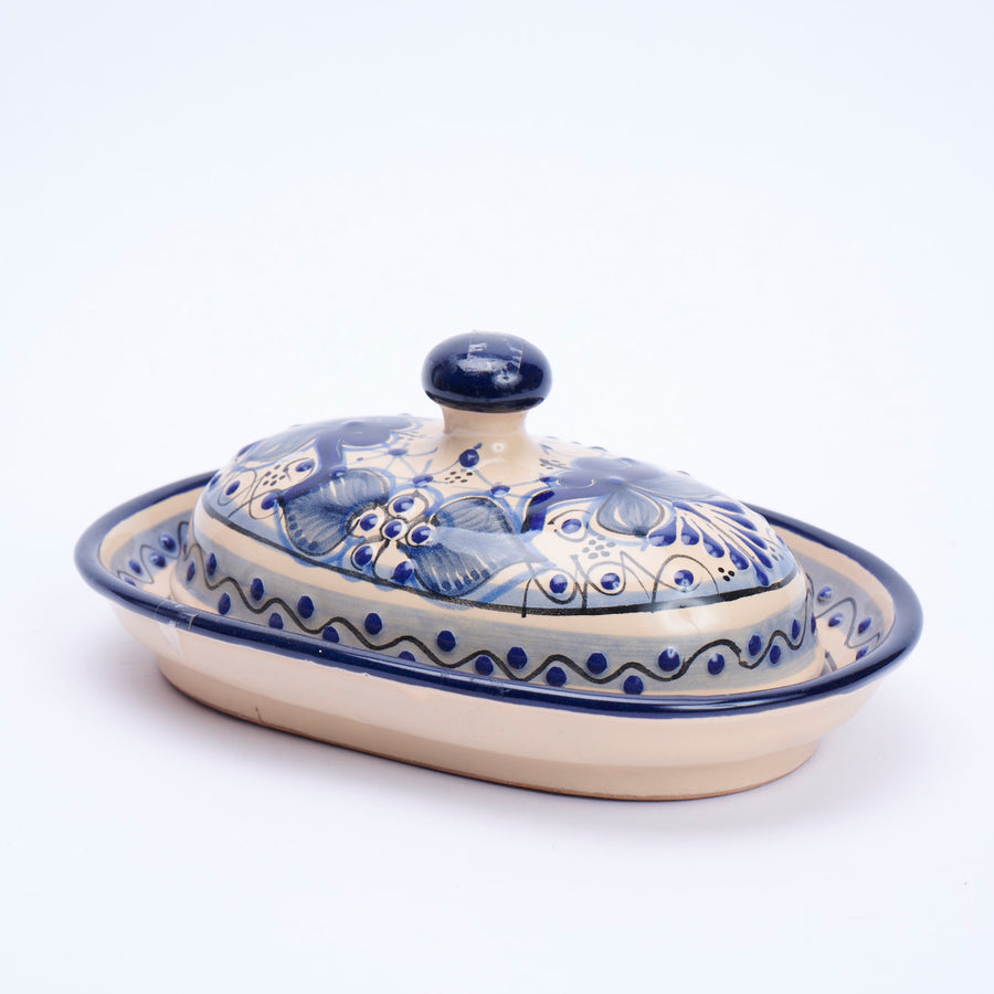 Talavera Butter Dish with Lid