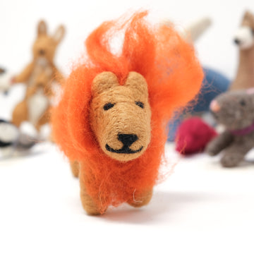 Felted Dolls - Lion