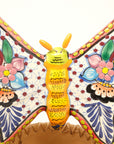 Mexican Pottery Art - Yellow Butterfly