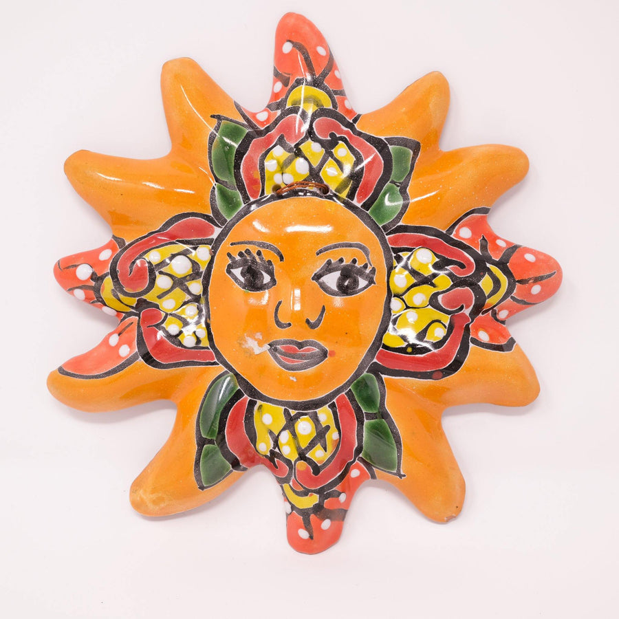 ($) Mexican Pottery Art, The Sun - NWAC Store