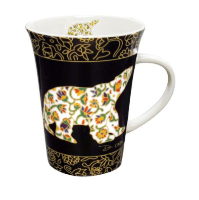 Dawn Oman Spring Bear Porcelain Mug - NWAC Store