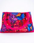 Embroidered Floral Purse
