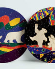 Dancing Bears / Three Bears Decorative Plates