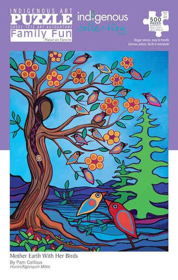 " Mother Earth with Her Birds " Puzzle