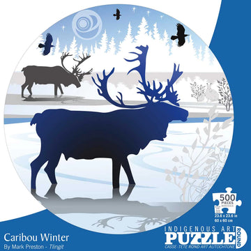"Caribou Winter" puzzle