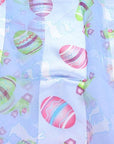 Easter Egg Pattern Print Scarf