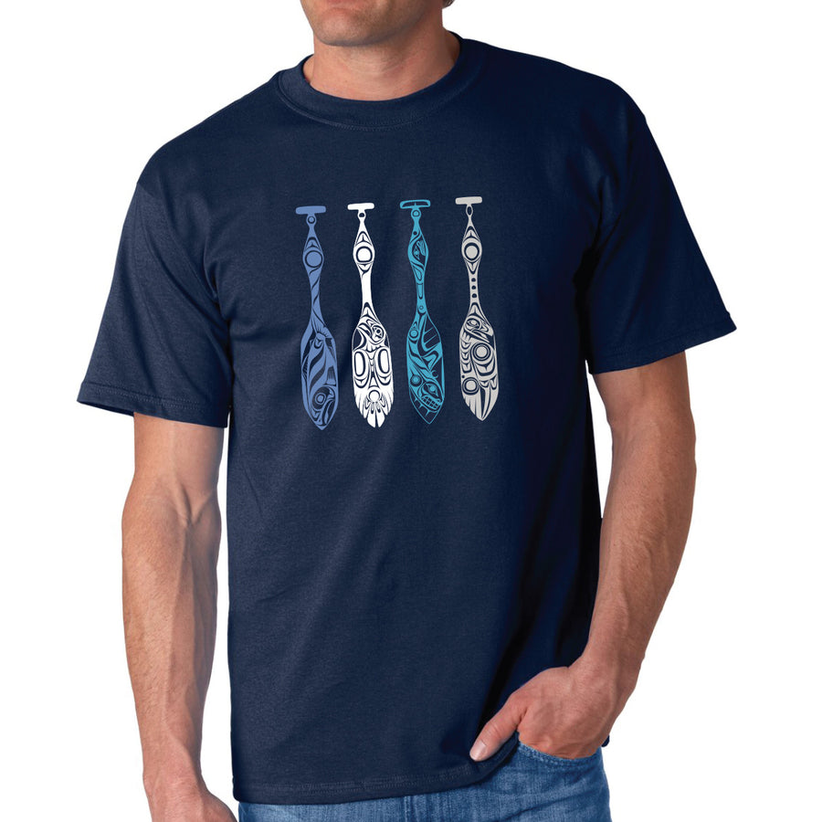 T-shirt - Paddles by Paul Windsor