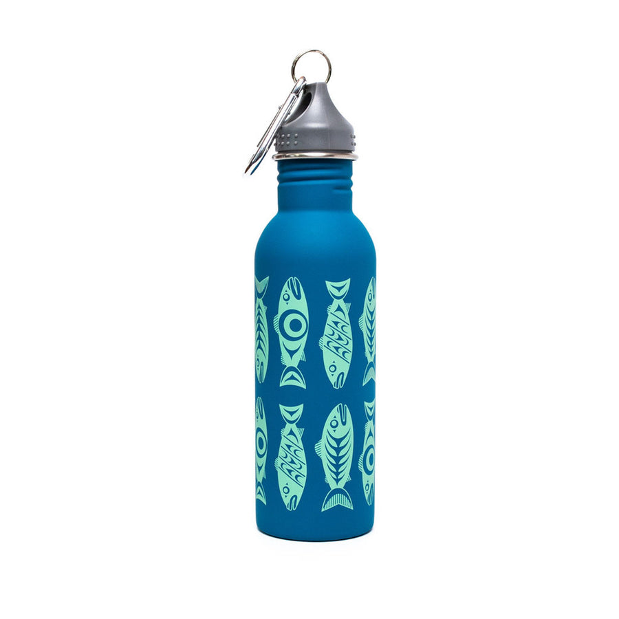 Insulated Water Bottle - Salmon in the Wild