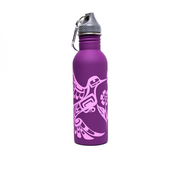 Insulated Water Bottle - Hummingbird by Francis Dick
