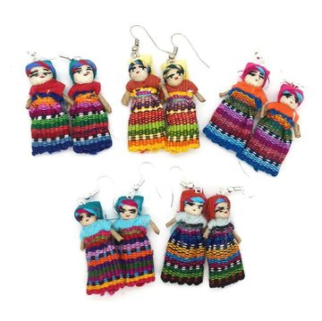 Guatemalan Doll Earrings