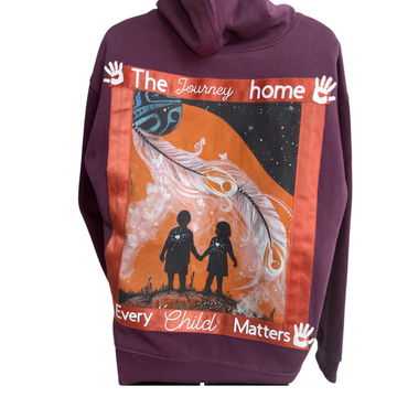 'Every Child Matters' Sweatshirt by Rachel Morin Size L