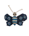 Small 3D Butterfly Beaded Hairclip