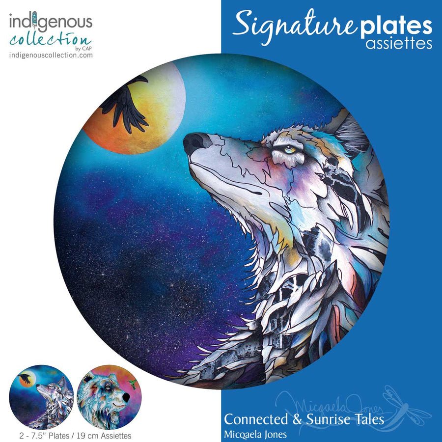 Connected / Sunrise Tales Decorative Plates